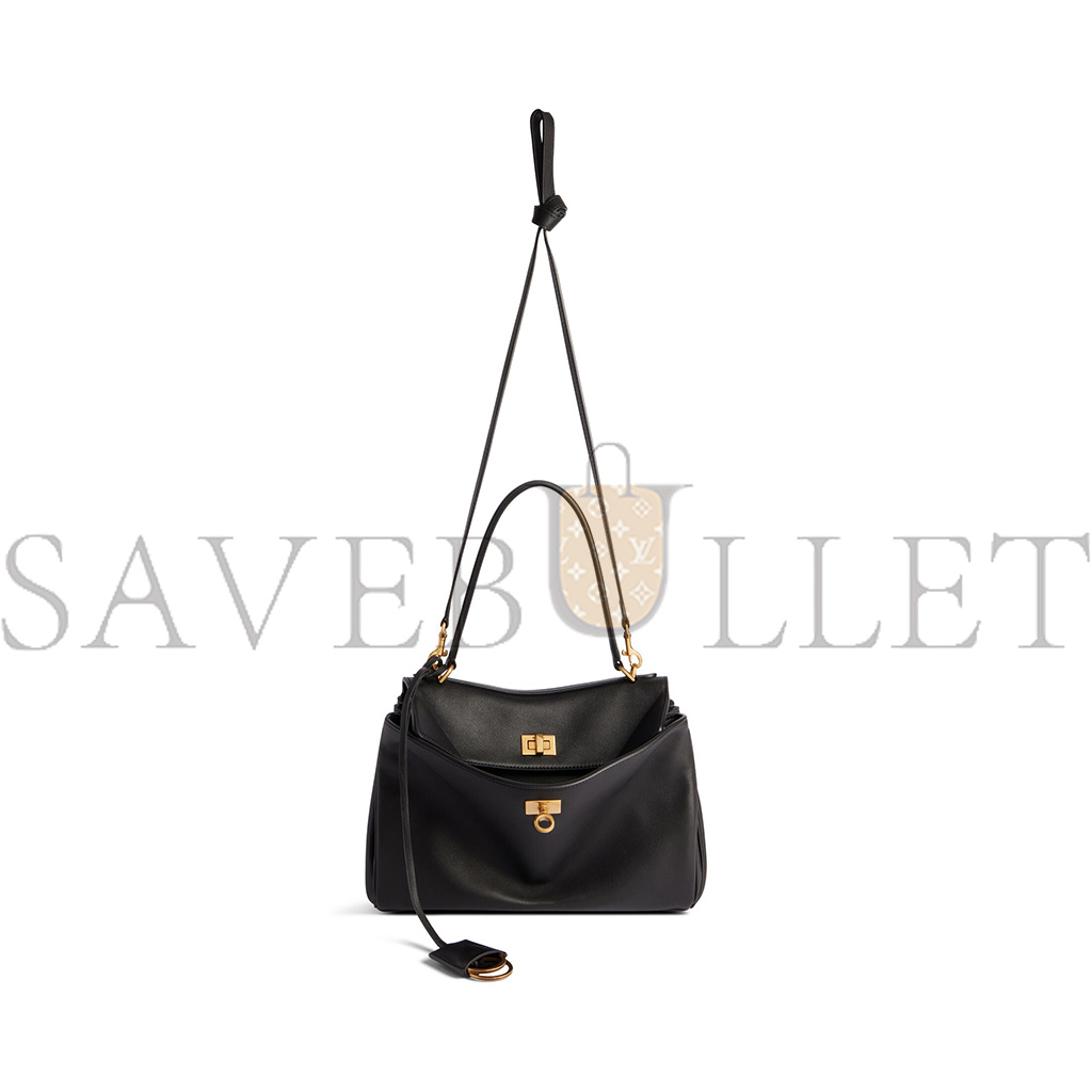 BALENCIAGA RODEO SMALL TOTE GOLD HARDWARE (27*20*10cm)